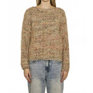 NEW BYE chunky knit sweater in beige